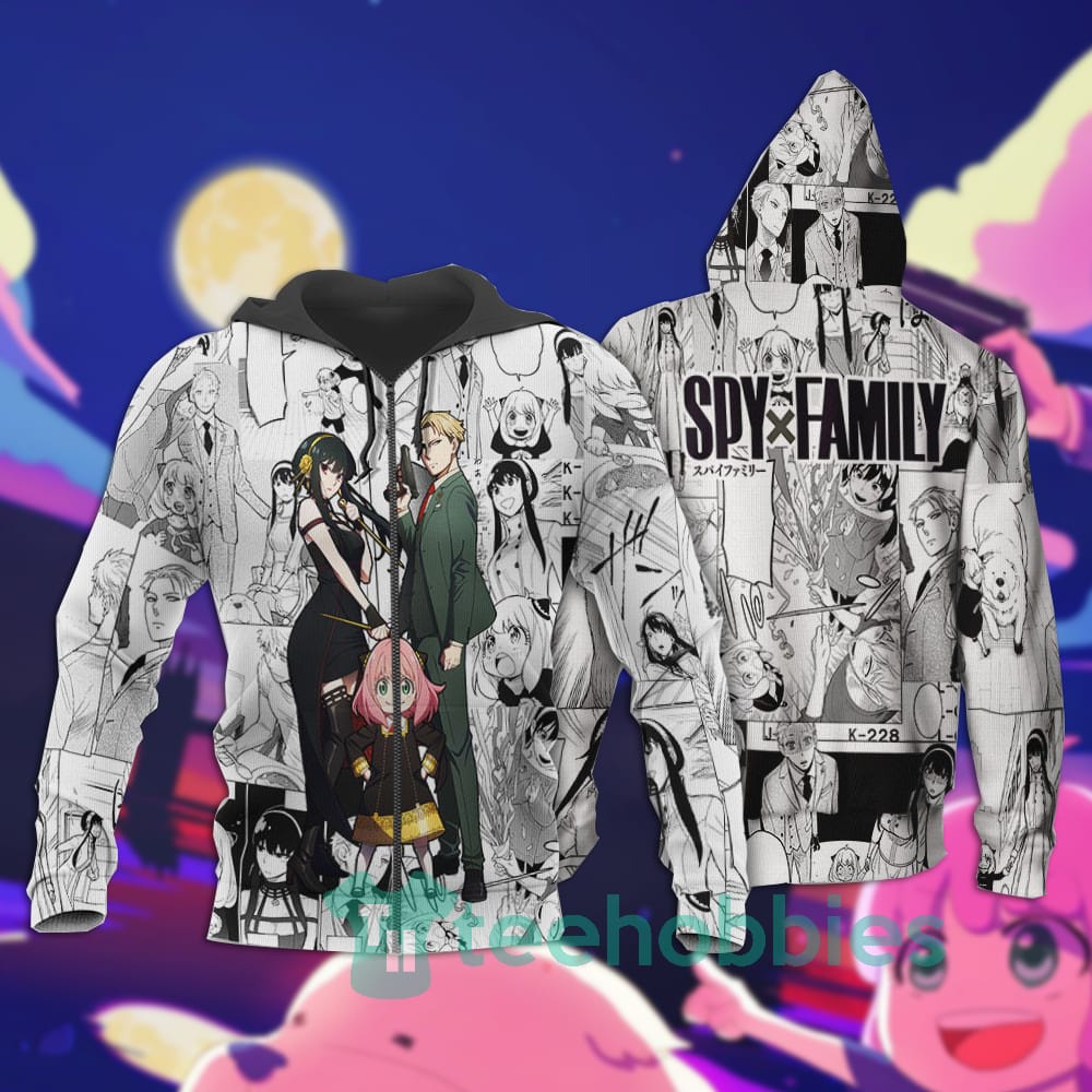 The Forgers Hoodie Custom Spy x Family Anime For Fans All Over Printed 3D Shirt Product photo 1