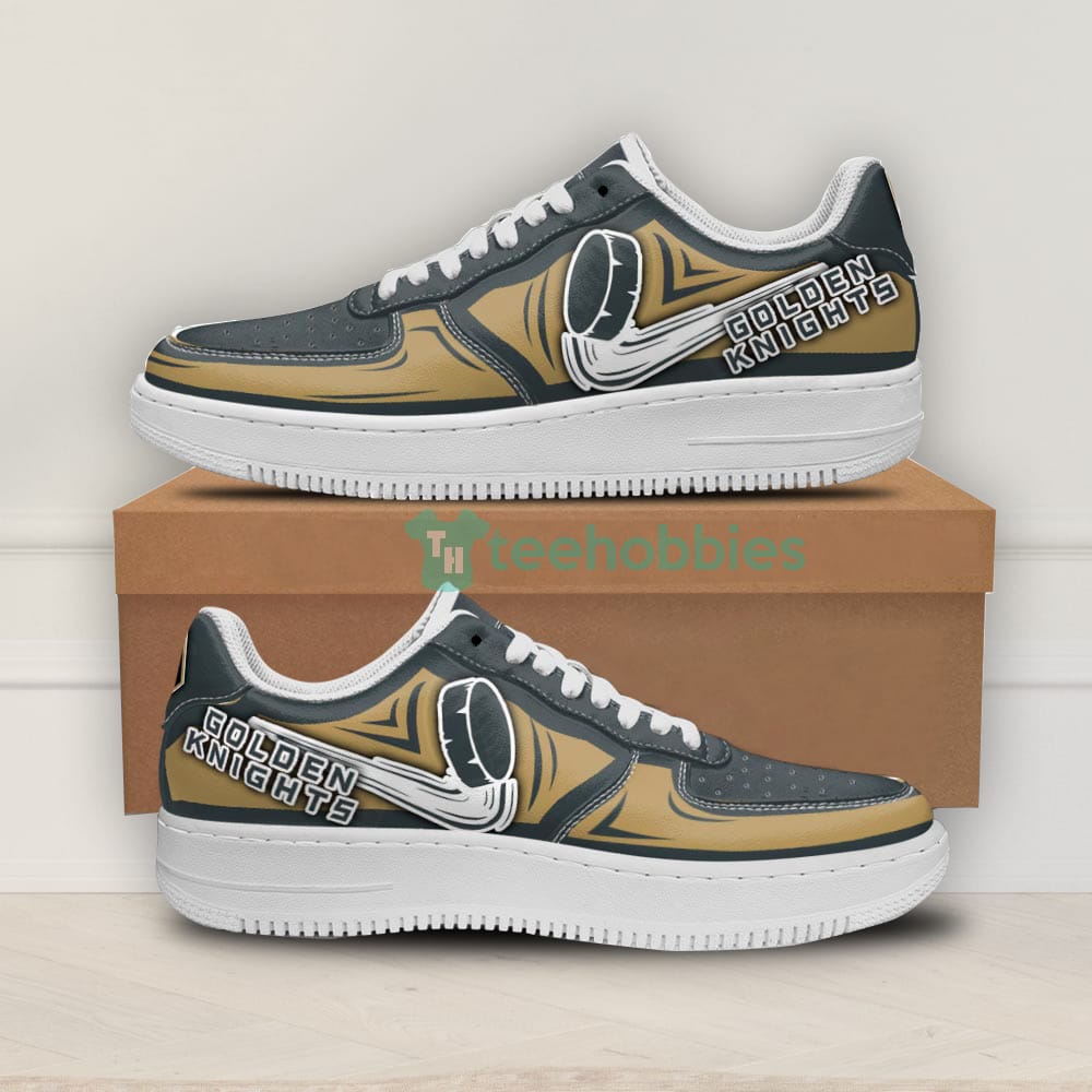 Vegas Golden Knights Custom Ball Air Force Shoes For Fans