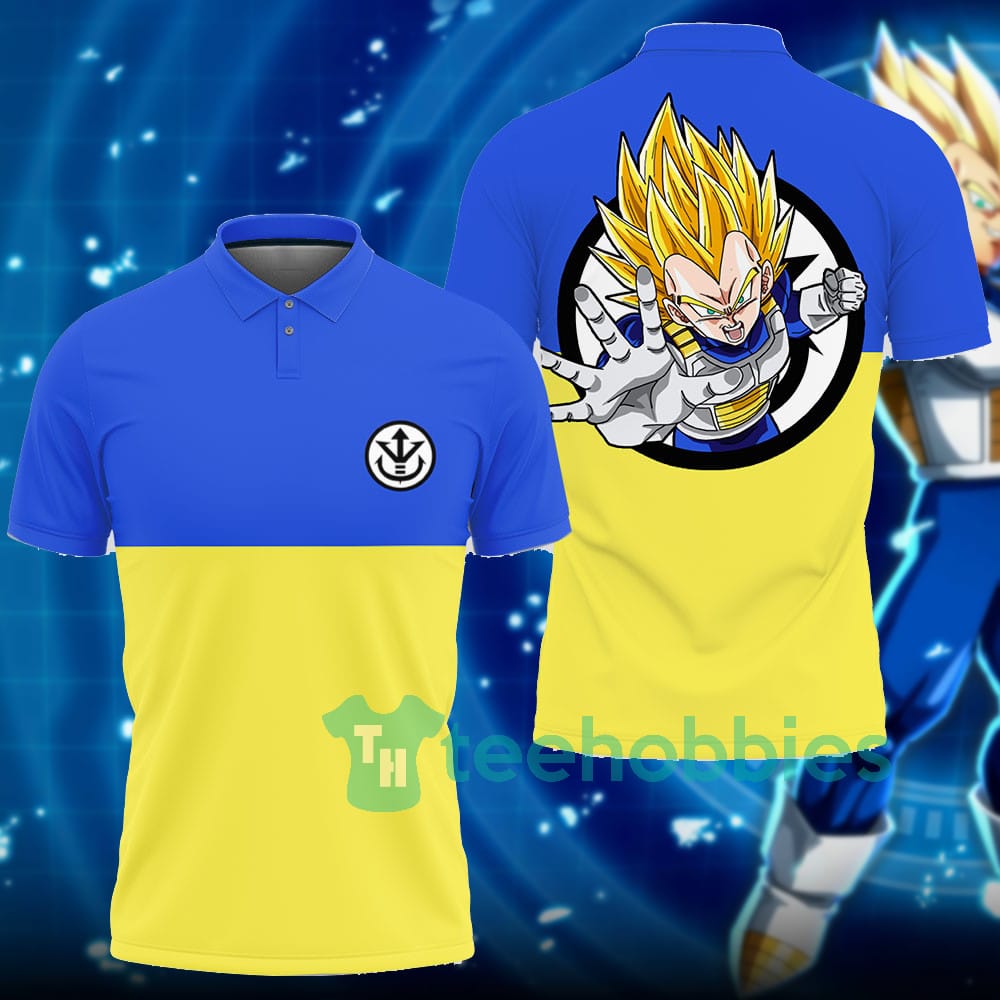 Vegeta Dragon Ball Custom Anime Polo Shirt Best Gift For Fans