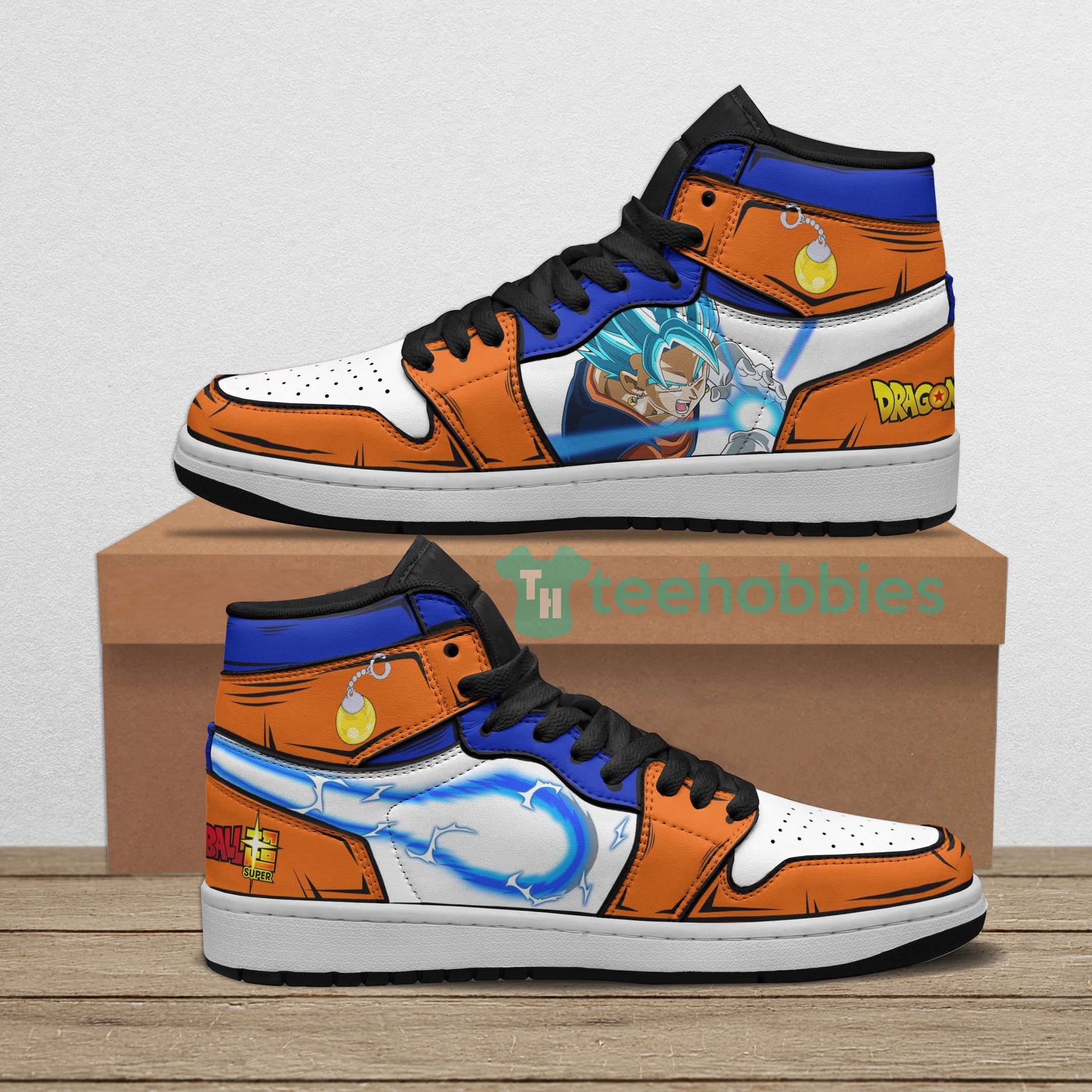Vegito Custom Dragon Ball Anime Air Jordan Hightop Shoes