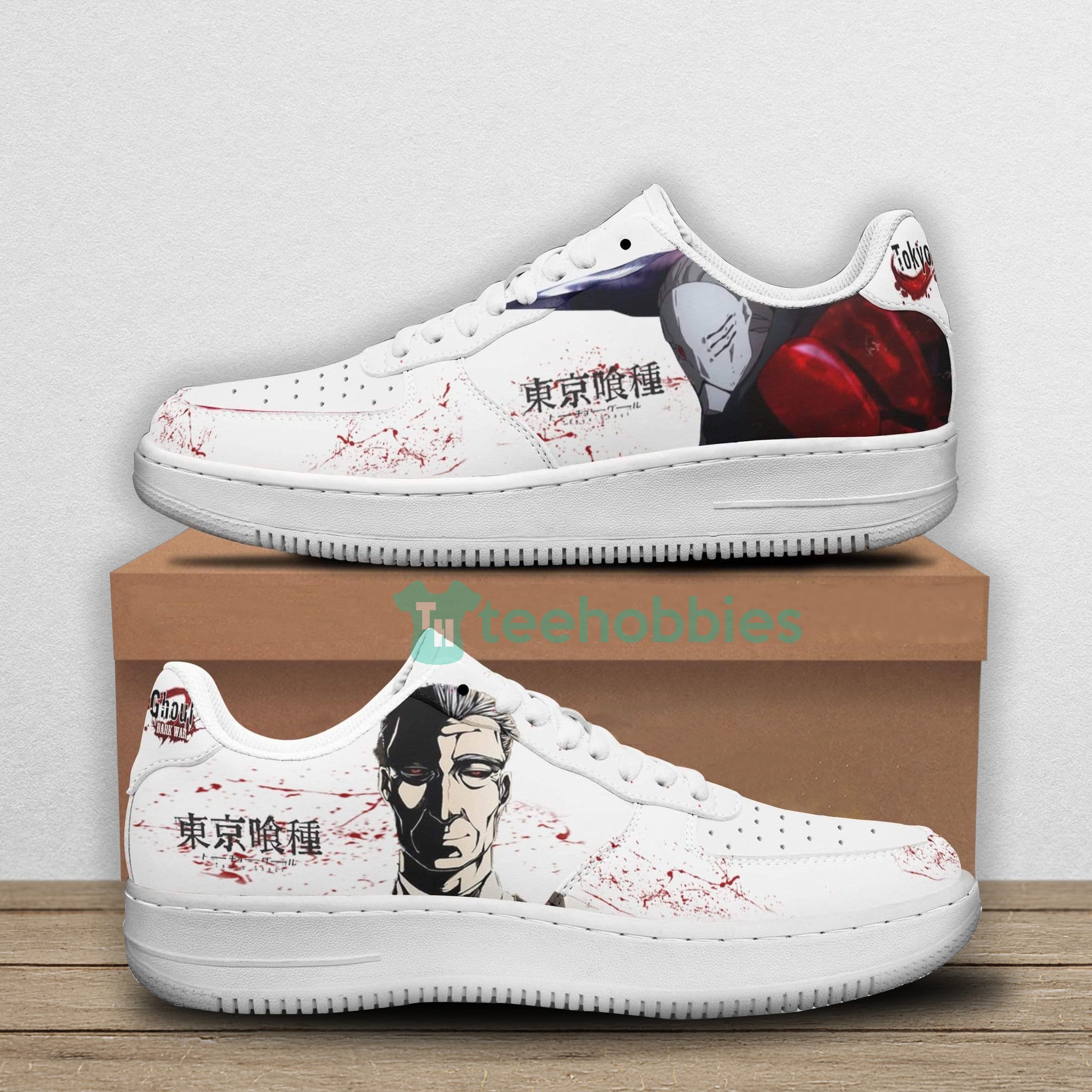 Yoshimura Custom Tokyo Ghoul Anime Fans Air Force Shoes
