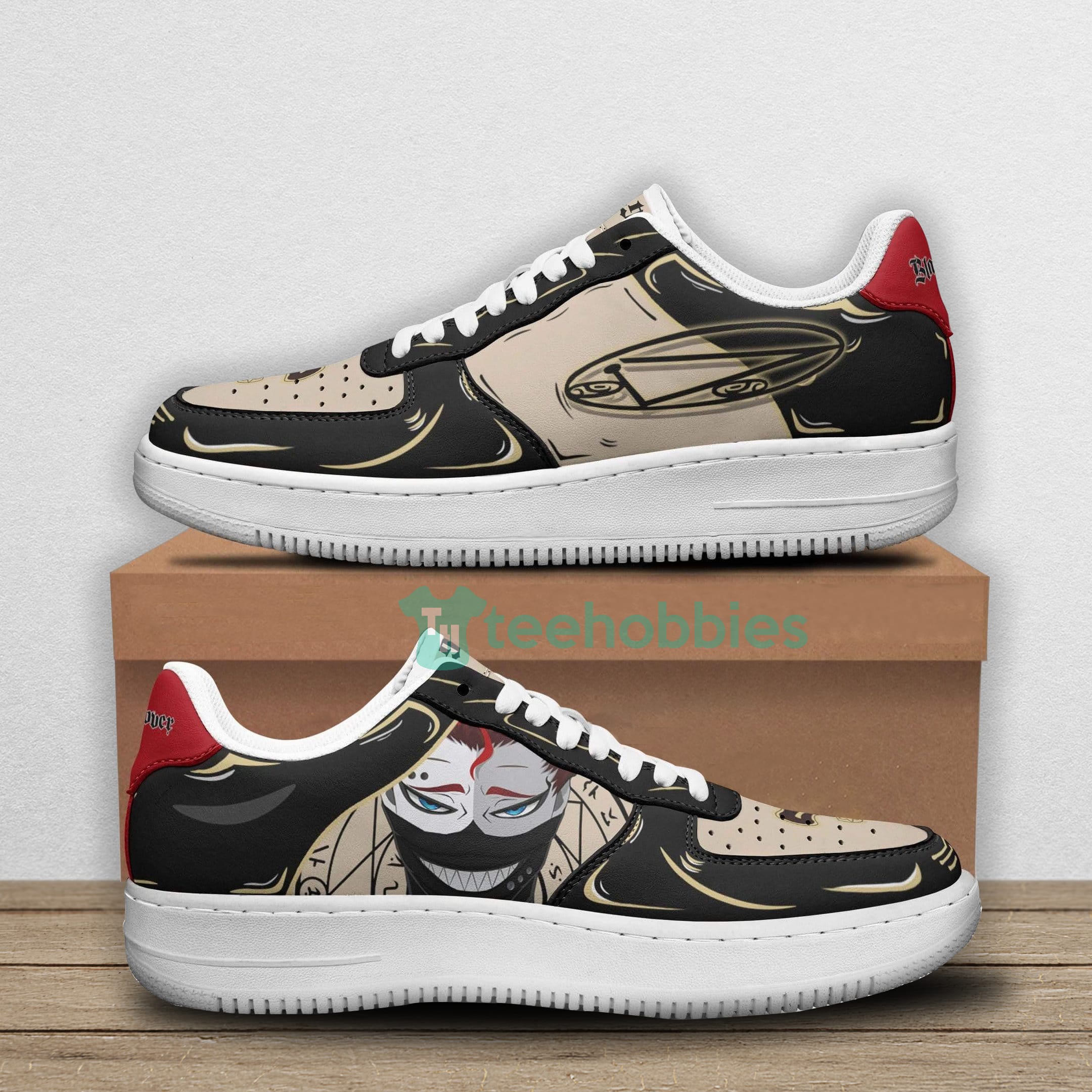 Zora Ideale Custom Black Clover Anime For Fans Air Force Shoes
