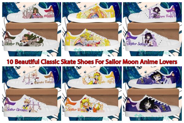 10 Beautiful Classic Skate Shoes For Sailor Moon Anime Lovers