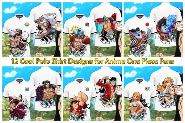 12 Cool Polo Shirt Designs for Anime One Piece Fans