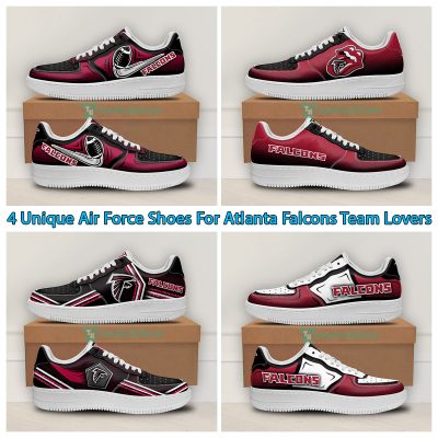 4 Unique Air Force Shoes For Atlanta Falcons Team Lovers
