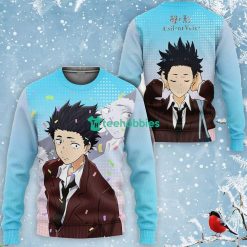 A Slient Voice Ishida Shouya All Over Printed 3D Shirt Anime Fans Merch Stores Product Photo 2