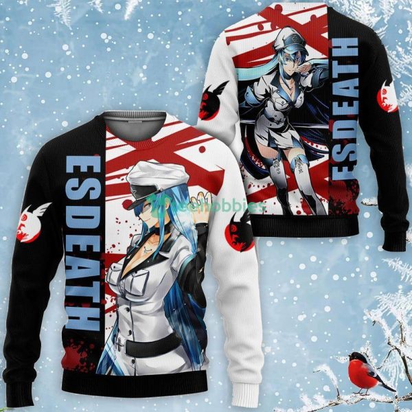 Akame ga Kill All Over Printed 3D Shirt Esdeath Anime Best Gift For Fans Product Photo 2