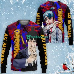 Aki Hayakawa All Over Printed 3D Shirt Custom Chainsaw Man Anime Fans For Fans Product Photo 2