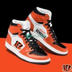 Cincinnati Bengals Fans Air Jordan Hightop Shoes Product Photo 1