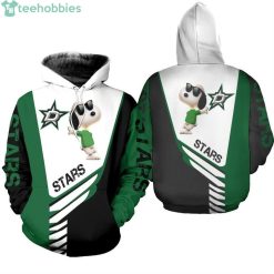 Dallas Stars Snoopy For Lover All Over Print 3D Hoodieproduct photo 1
