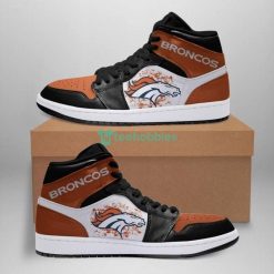 Denver Broncos Fans Air Jordan Hightop Shoes Product Photo 1