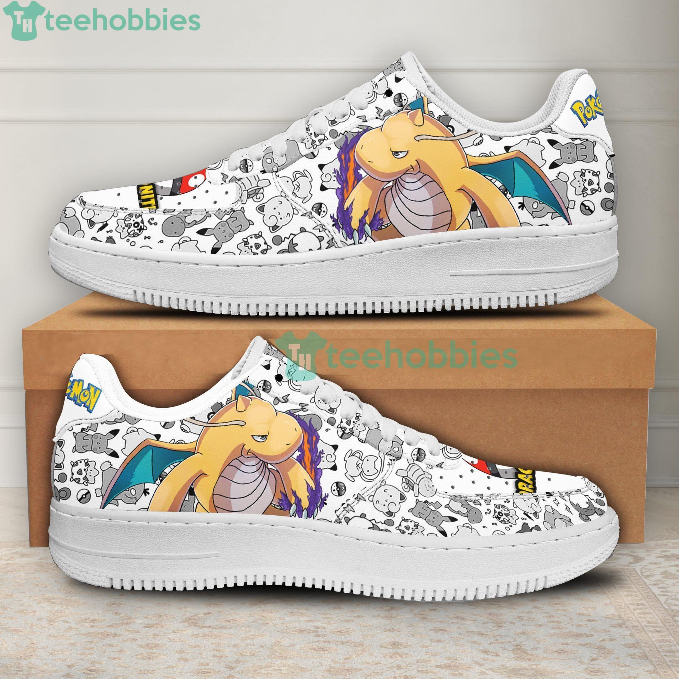 Dragonite Pokemon Lover Air Force Shoes For Fansproduct photo 1