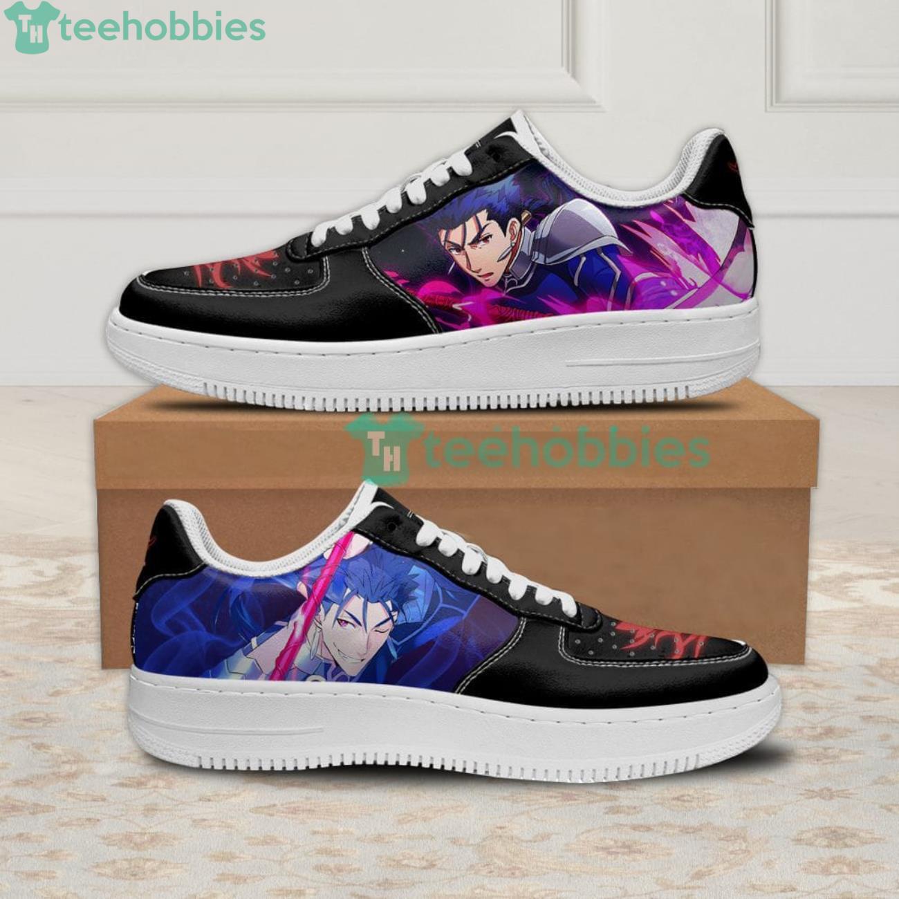 Fate Stay Night Lancer Custom Anime Air Force Shoes For Fansproduct photo 1