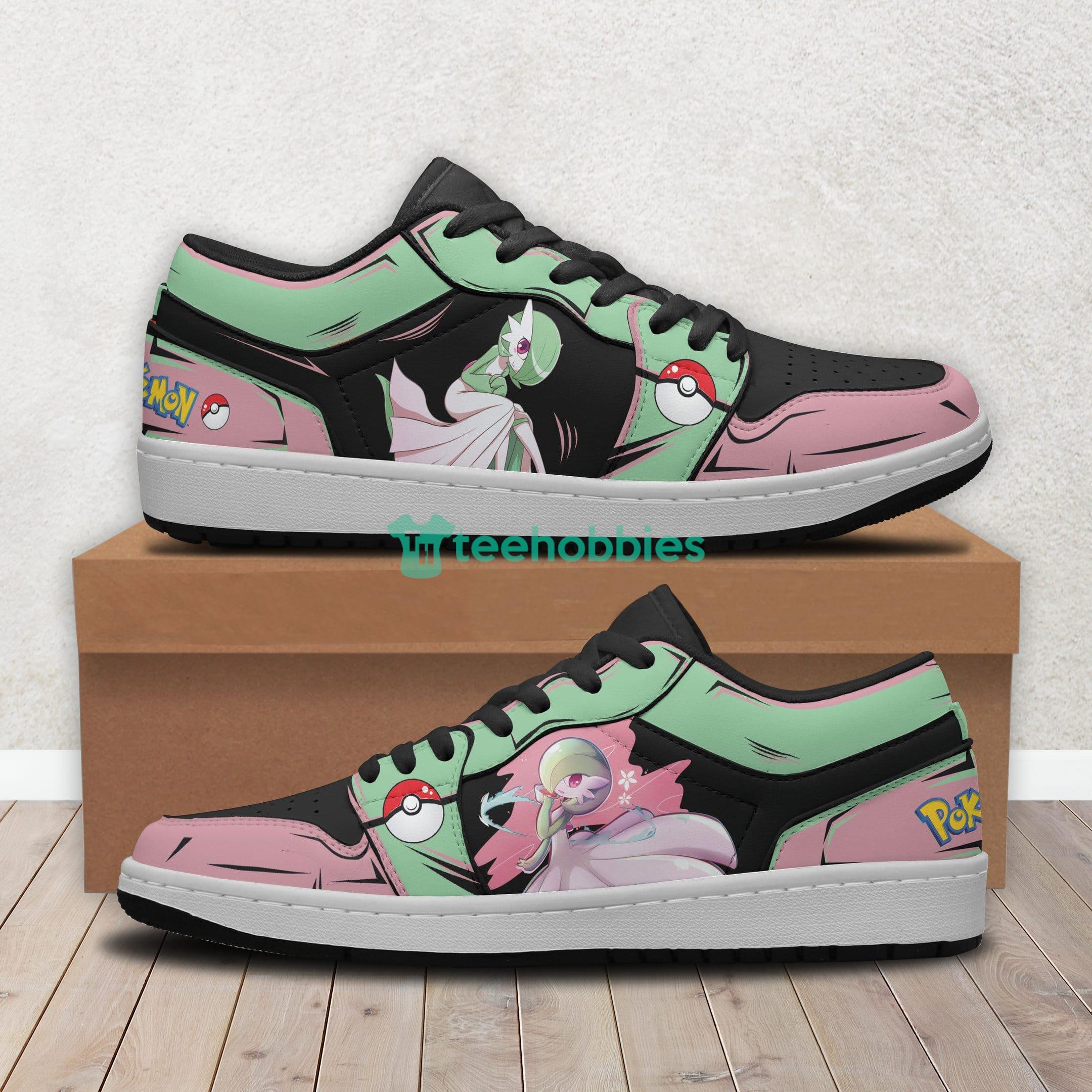Gardevoir Pokemon Anime Custom Air Jordan Low Top Shoes Product Photo 1