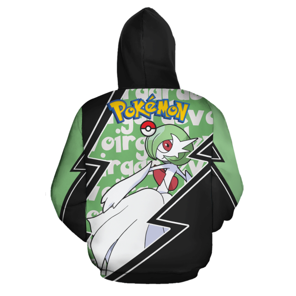 Gardevoir Zip All Over Printed 3D Shirt Costume Pokemon Fan Gift Idea Product Photo 3