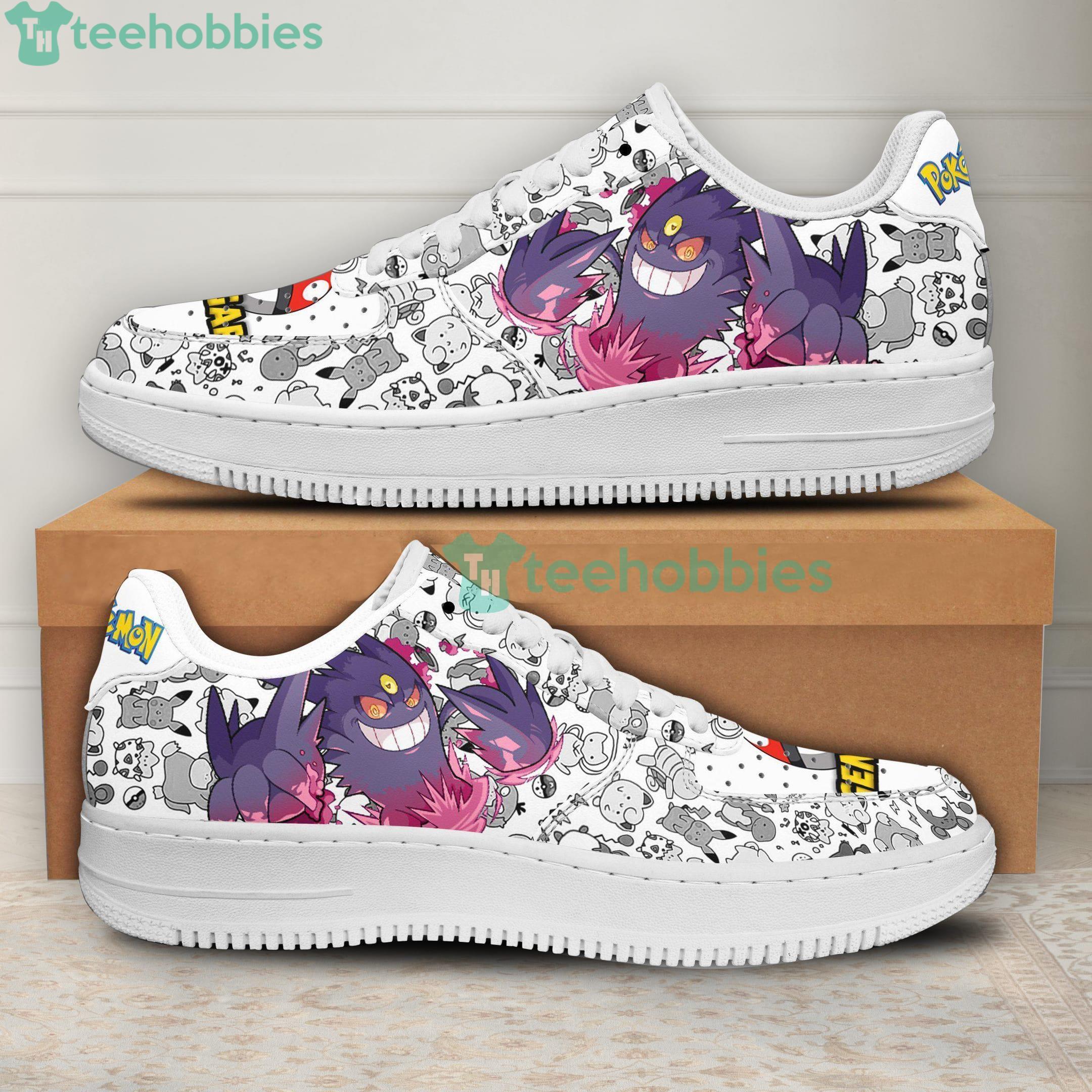 Gengar Pokemon Lover Air Force Shoes For Fansproduct photo 1