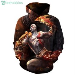 God Of War 3D Pullover Printed Over Unisex Hoodieproduct photo 1