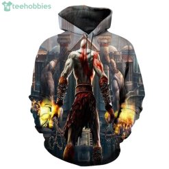 God Of War All Over Print 3D Hoodie Gift For Fansproduct photo 1
