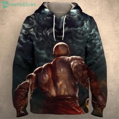 God Of War Characters All Over Print 3D Hoodieproduct photo 1