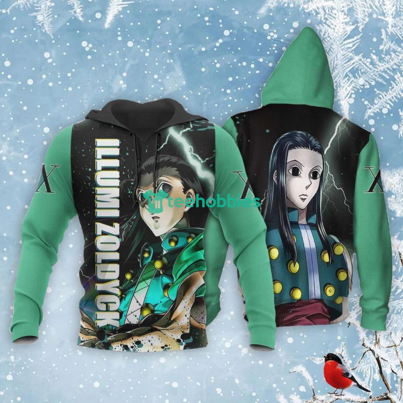 Illumi Zoldyck All Over Printed 3D Shirt Custom Hunter And Hunter Anime Fans Product Photo 3 Product photo 2