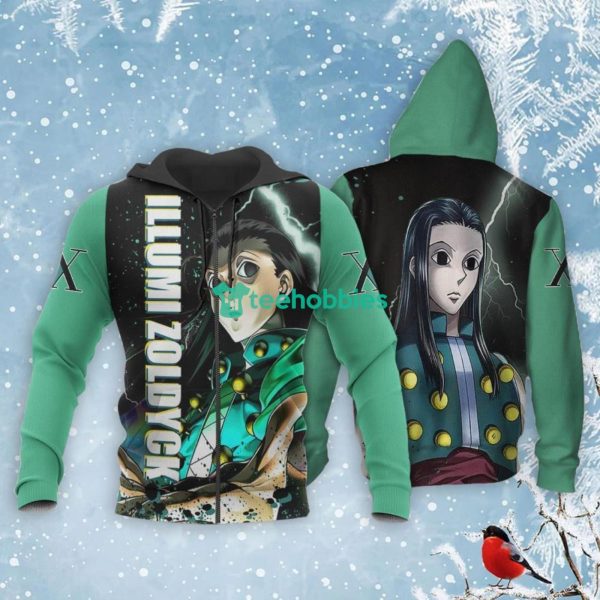 Illumi Zoldyck All Over Printed 3D Shirt Custom Hunter And Hunter Anime Fans Product Photo 1