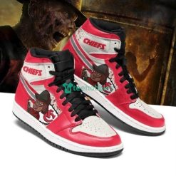 Kansas City Chiefs Horror Fans Air Jordan Hightop Shoes Product Photo 1