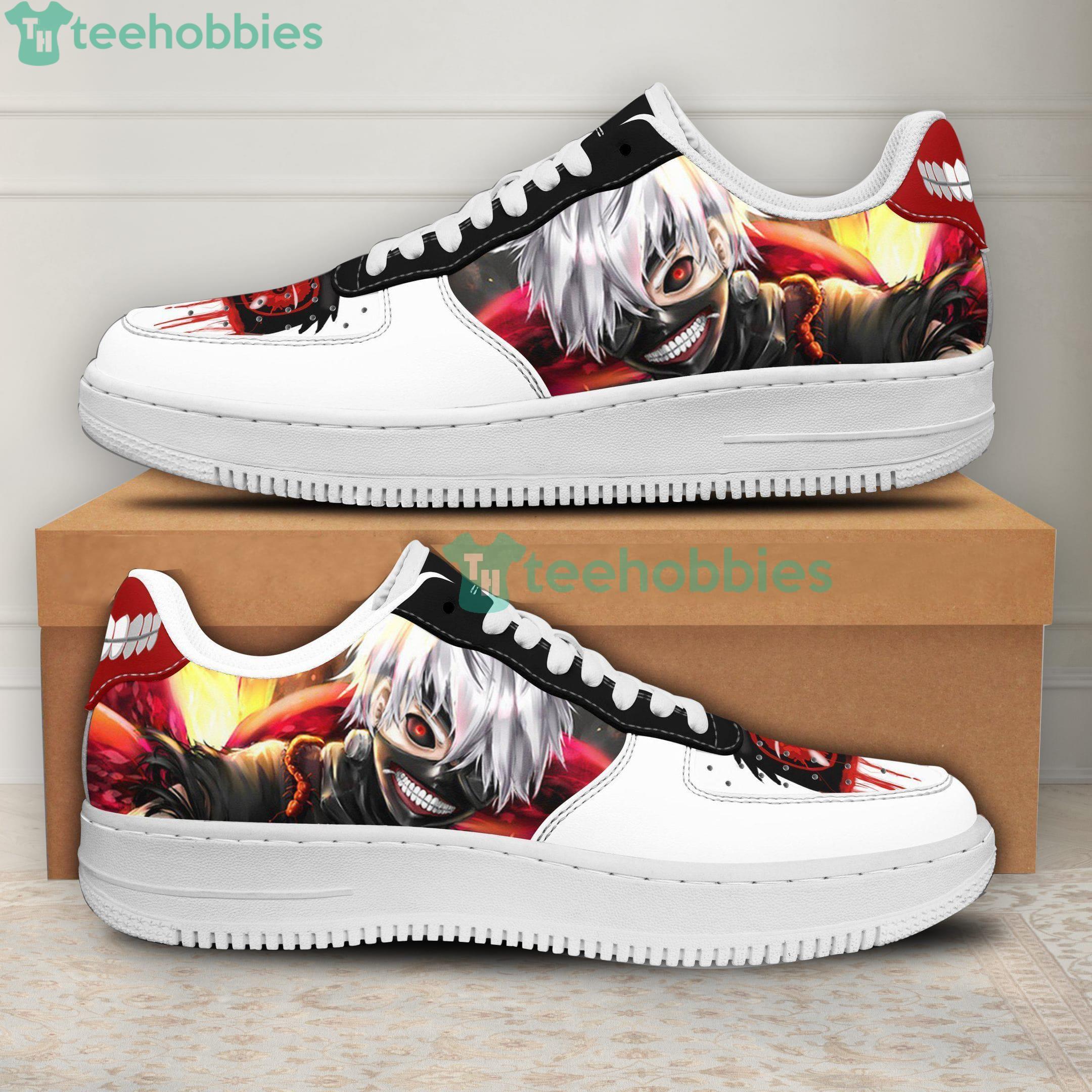 Ken Kaneki Tokyo Ghoul Anime Air Force Shoes For Fansproduct photo 1