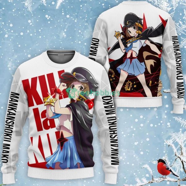 Kill La Kill Mankanshoku Mako All Over Printed 3D Shirt Anime Fans Product Photo 2