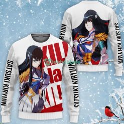 Kill La Kill Satsuki Kiryuin All Over Printed 3D Shirt Anime Fans Product Photo 2