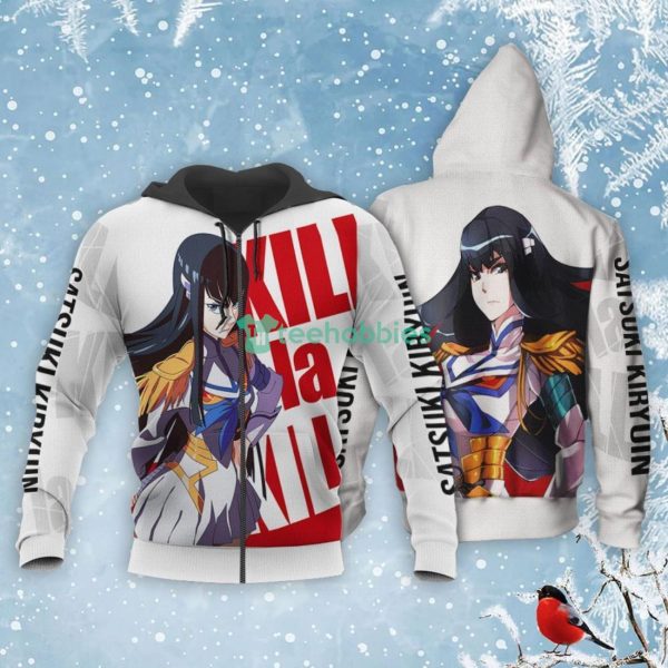 Kill La Kill Satsuki Kiryuin All Over Printed 3D Shirt Anime Fans Product Photo 1