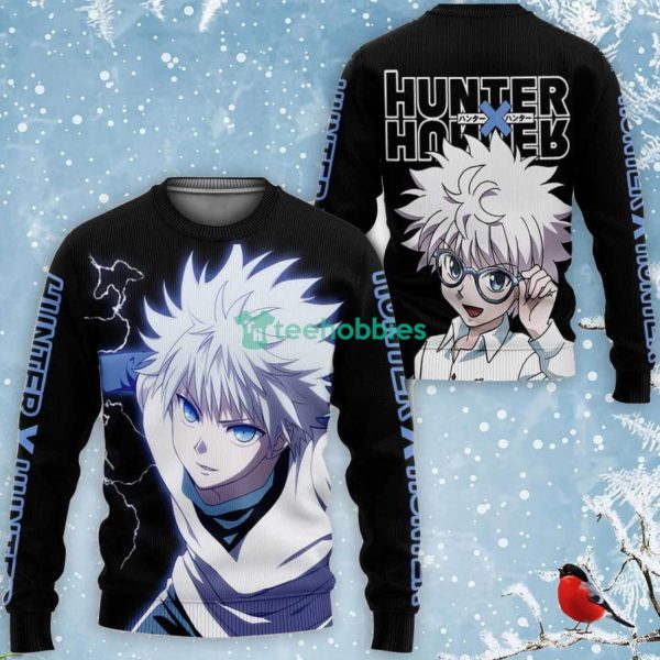 Killua Zoldyck All Over Printed 3D Shirt Custom Hunter And Hunter Anime Fans Product Photo 2