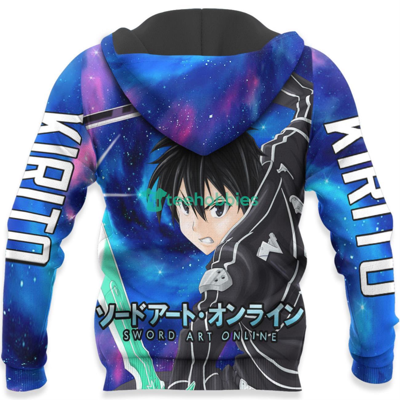 Kirito All Over Printed 3D Shirt Sword Art Online Custom Anime Fans Product Photo 5 Product photo 2