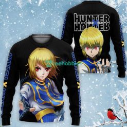 Kurapika Hunter And Hunter Black All Over Printed 3D Shirt Custom Hunter And Hunter Anime Fans Product Photo 2