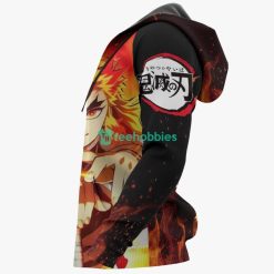Kyojuro Rengoku All Over Printed 3D Shirt Custom Kimetsu Anime Fans Product Photo 6