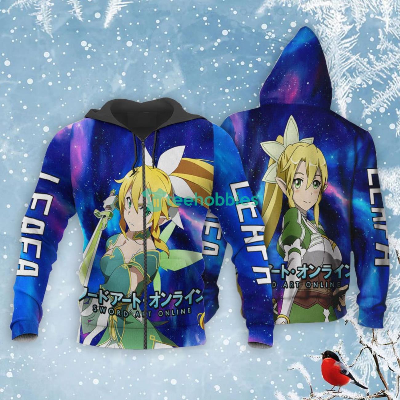 Leafa All Over Printed 3D Shirt Sword Art Online Custom Anime Fans Product Photo 1 Product photo 1