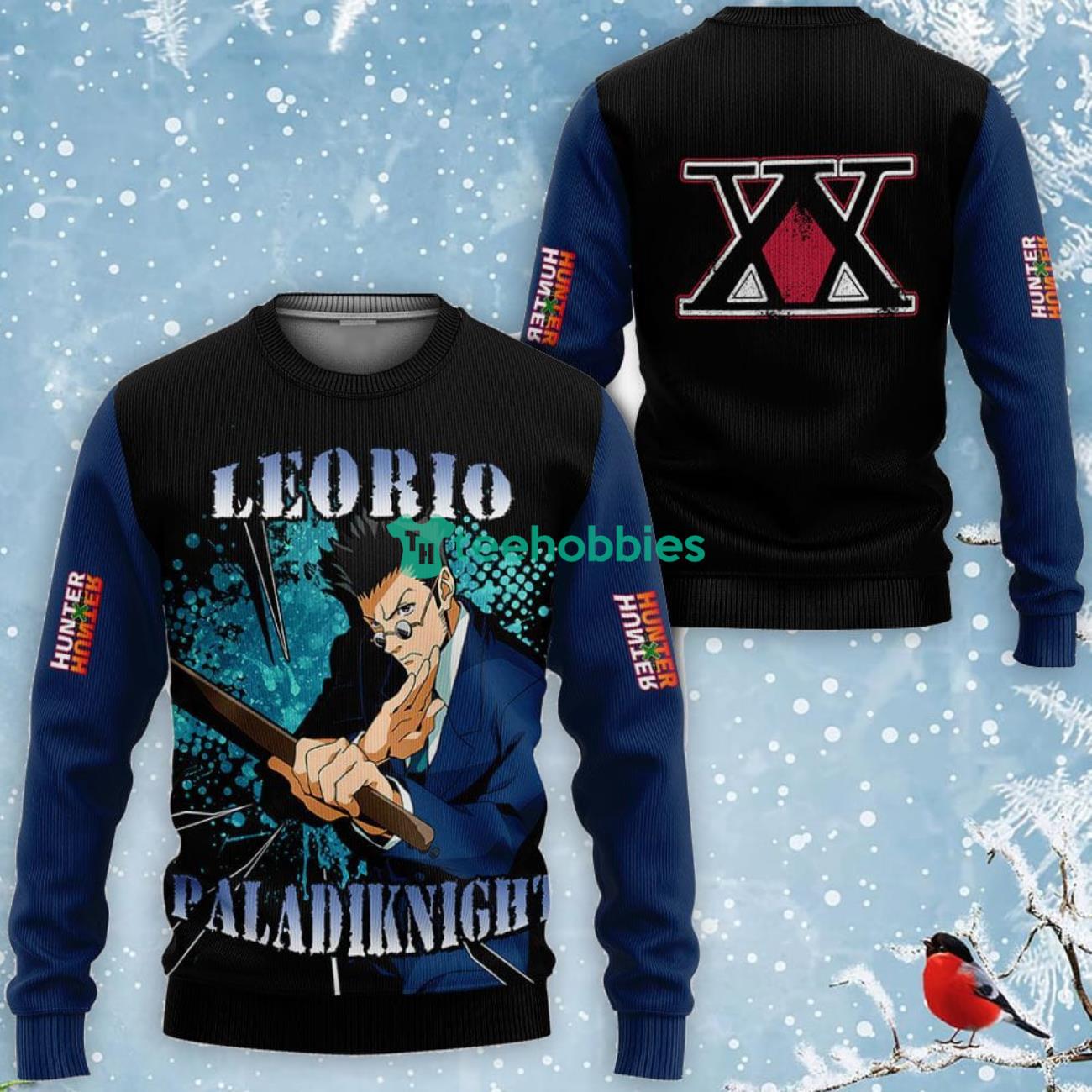 Leorio All Over Printed 3D Shirt Custom Anime Fans Hunter And Hunter Product Photo 2 Product photo 2