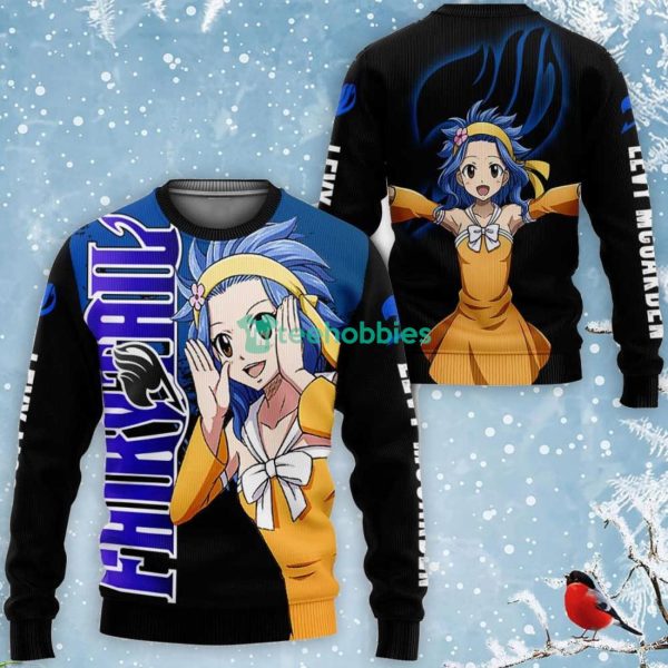 Levy McGarden All Over Printed 3D Shirt Fairy Tail Anime Fans Product Photo 2