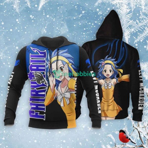 Levy McGarden All Over Printed 3D Shirt Fairy Tail Anime Fans Product Photo 3