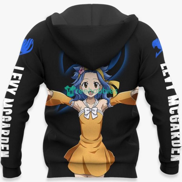 Levy McGarden All Over Printed 3D Shirt Fairy Tail Anime Fans Product Photo 5