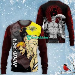 Lion's Sin of Pride Escanor All Over Printed 3D Shirt Seven Deadly Sins Anime Fans Product Photo 2