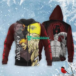 Lion's Sin of Pride Escanor All Over Printed 3D Shirt Seven Deadly Sins Anime Fans Product Photo 1