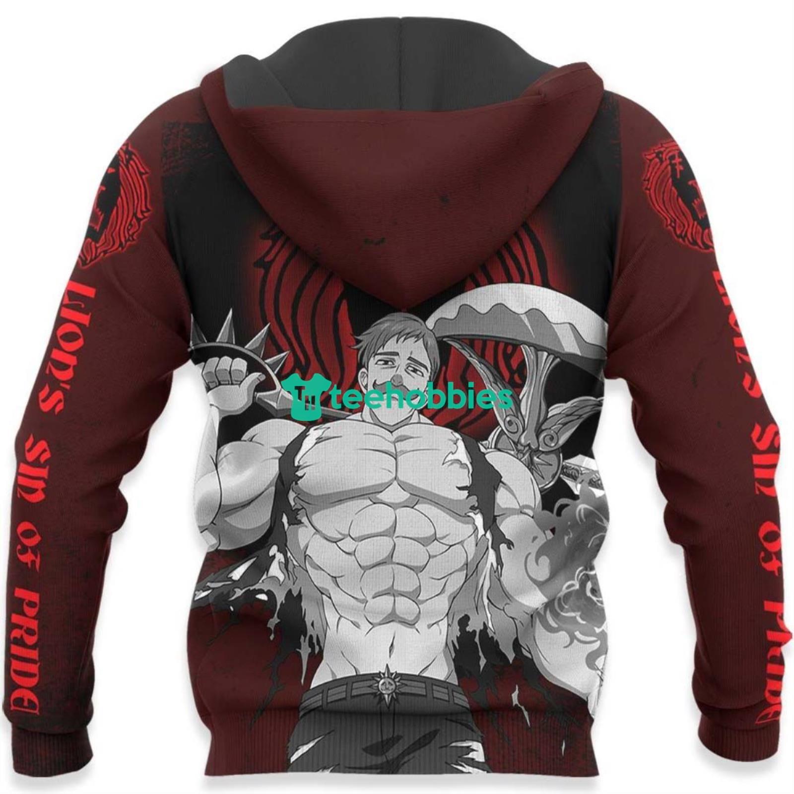 lions sin of pride escanor all over printed 3d shirt seven deadly sins anime fans 4px Lion's Sin of Pride Escanor All Over Printed 3D Shirt Seven Deadly Sins Anime Fans