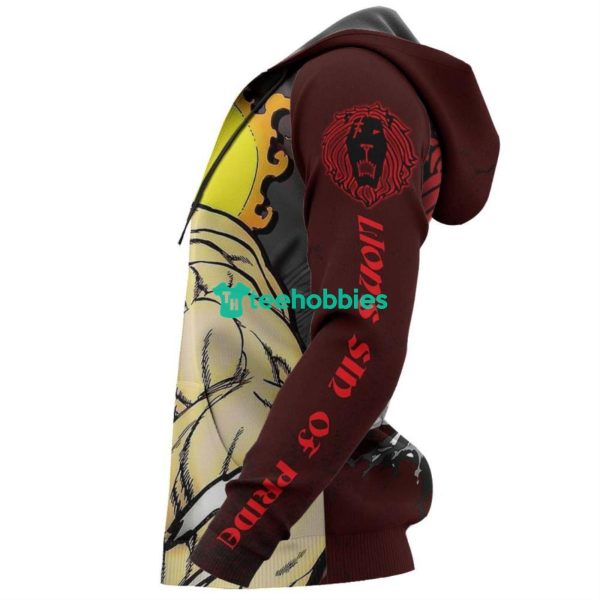 Lion's Sin of Pride Escanor All Over Printed 3D Shirt Seven Deadly Sins Anime Fans Product Photo 6