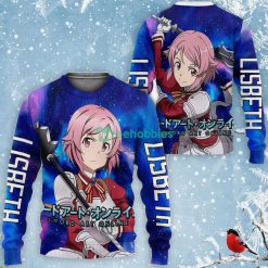 Lisbeth All Over Printed 3D Shirt Sword Art Online Custom Anime Fans Product Photo 2