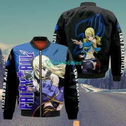 Lucy Heartfilia All Over Printed 3D Shirt Fairy Tail Anime Fans Product Photo 4