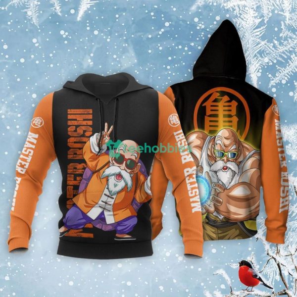 Master Roshi All Over Printed 3D Shirt Dragon Ball Anime Fans Product Photo 3