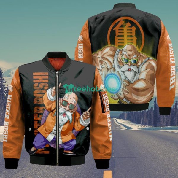 Master Roshi All Over Printed 3D Shirt Dragon Ball Anime Fans Product Photo 4