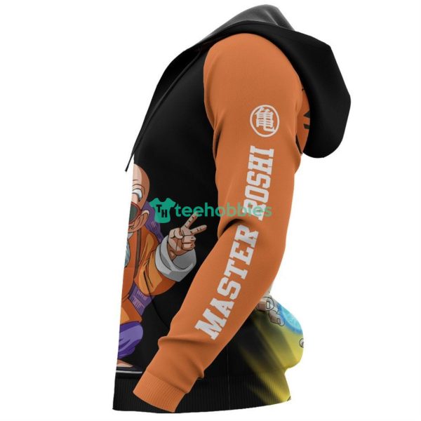 Master Roshi All Over Printed 3D Shirt Dragon Ball Anime Fans Product Photo 6