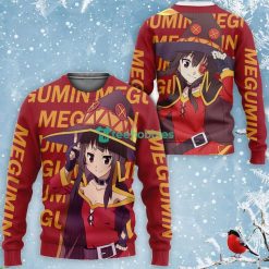 Megumin All Over Printed 3D Shirt KonoSuba Custom Anime Fans For Fans Product Photo 2