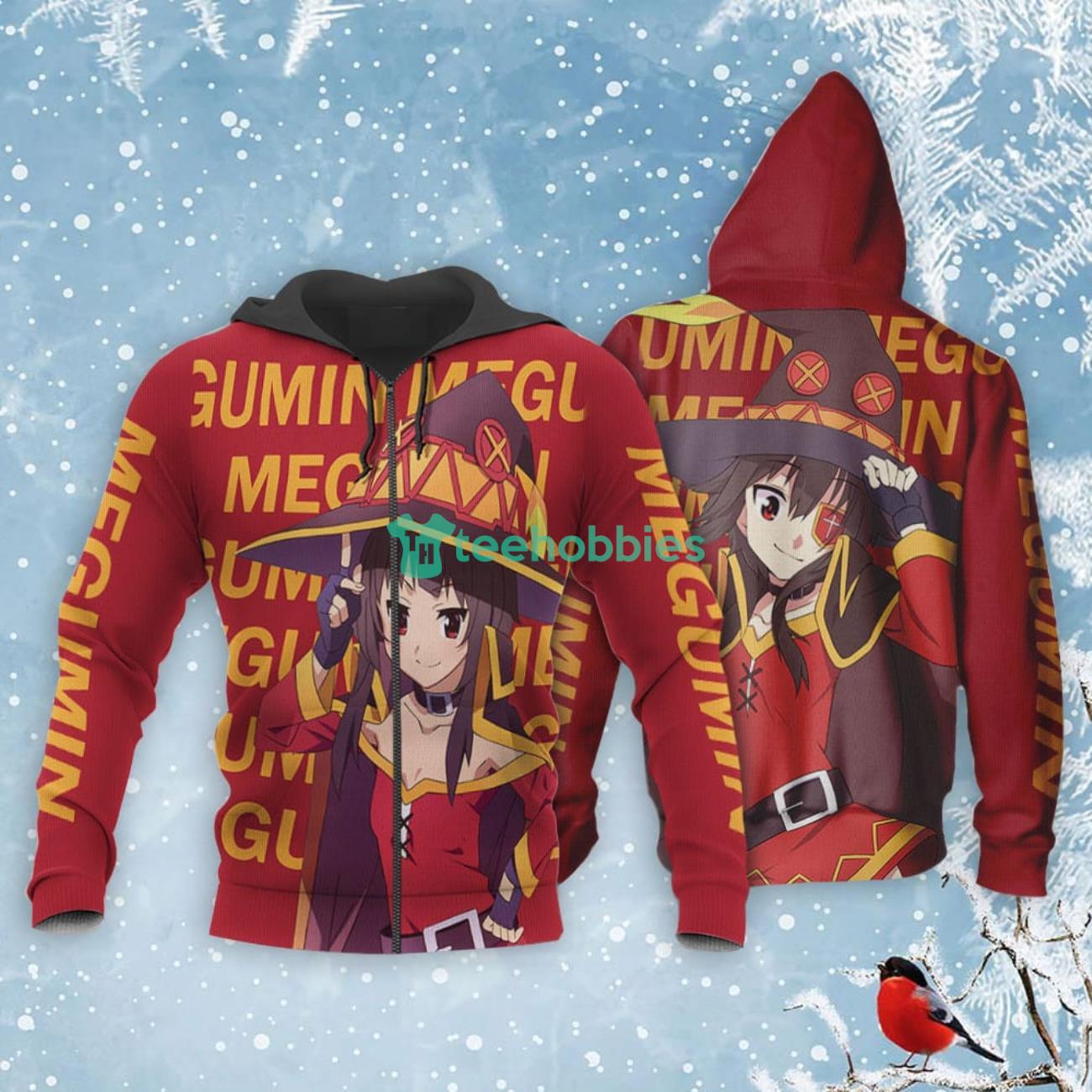 Megumin All Over Printed 3D Shirt KonoSuba Custom Anime Fans For Fans Product Photo 1 Product photo 1